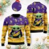 Minnesota Vikings Baby Yoda Ugly Christmas Sweater