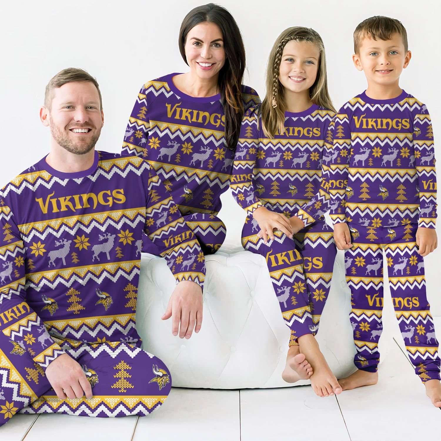 Minnesota Vikings Best Holiday Matching Family Christmas Pajamas Ugly Christmas Sweater Minnesota Vikings Best Holiday Matching Family Christmas Pajamas Ugly Christmas Sweater
