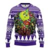 Minnesota Vikings Grinch Hug Ugly Christmas Sweater