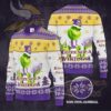 Minnesota Vikings The Grinch Ugly Christmas Sweater