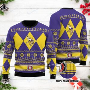 Minnesota Vikings Woolen Ugly Christmas Sweater
