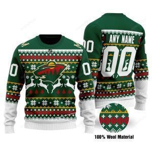 Minnesota Wild Ugly Christmas Sweater Minnesota Wild Ugly Christmas Sweater
