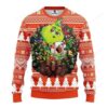 Mlb Baltimore Orioles Grinch Hug Ugly Christmas Sweater