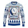 Mlb Kansas City Royals Grateful Dead Ugly Christmas Sweater