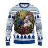 Mlb Kansas City Royals Groot Hug Ugly Christmas Sweater