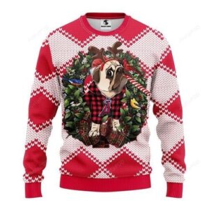Mlb Los Angeles Angels Pug Dog Ugly Christmas Sweater