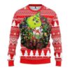 Mlb Philadelphia Phillies Grinch Hug Ugly Christmas Sweater