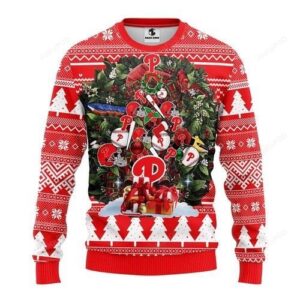 Mlb Philadelphia Phillies Ugly Christmas Sweater