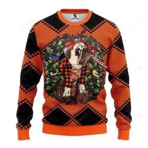 Mlb San Francisco Giants Pug Dog Ugly Christmas Sweater