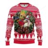 Mlb St. Louis Cardinals Groot Hug Ugly Christmas Sweater