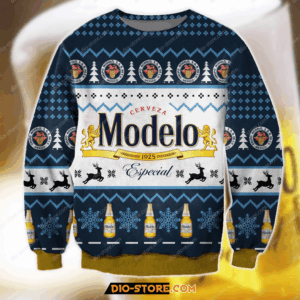 Modelo Especial Knitting Pattern 3D All Over Print Ugly Christmas Sweater