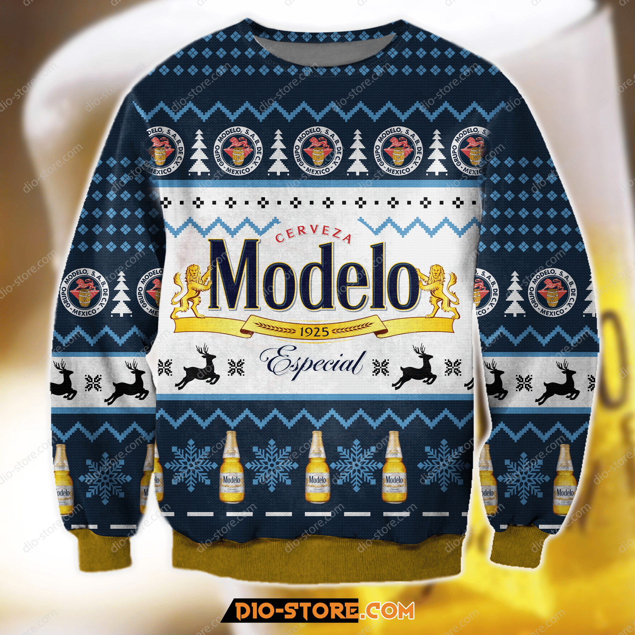 Modelo Especial Knitting Pattern 3D All Over Print Ugly Christmas Sweater Modelo Especial Knitting Pattern 3D All Over Print Ugly Christmas Sweater