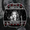 Morticia Dont Be A Prick Knitting Pattern 3d Print Ugly Sweater