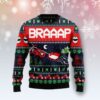 Motorbike Braaap T510 Ugly Christmas Sweater unisex womens & mens