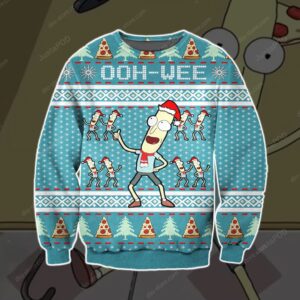 Mr Poopy Butthole Knitting Pattern 3d Print Ugly Sweater
