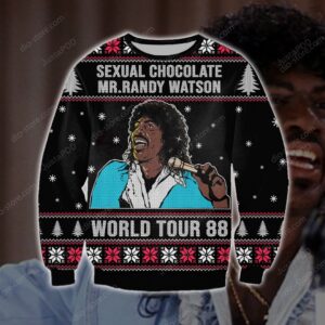 Mr Randy Watson Knitting Pattern 3d Print Ugly Sweater