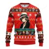 Muzan Kibutsuji Christmas Demon Slayer Anime Ugly Christmas Sweater Red