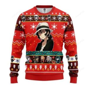 Muzan Kibutsuji Christmas Demon Slayer Ugly Christmas Sweater