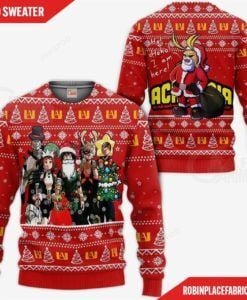 My Hero Academia Santa Ugly Christmas Sweater