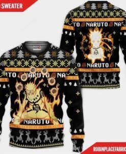 Naruto Bijuu Ugly Christmas Sweater