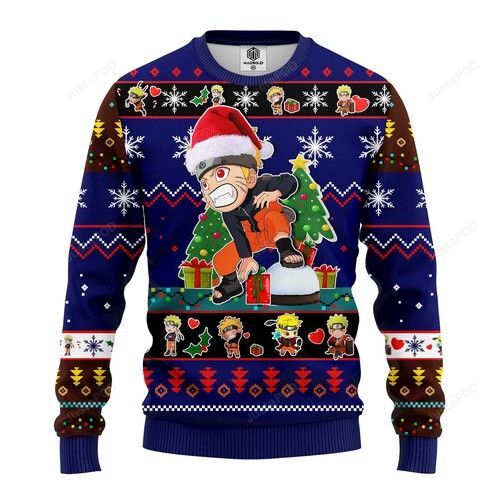 Naruto Kid Ugly Christmas Sweater Naruto Kid Ugly Christmas Sweater