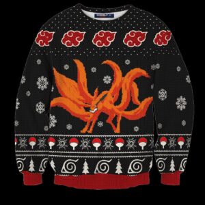 Naruto Nine Tailed Ugly Christmas Sweater