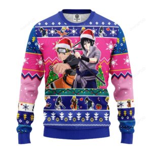 Naruto Sasuke Ugly Christmas Sweater