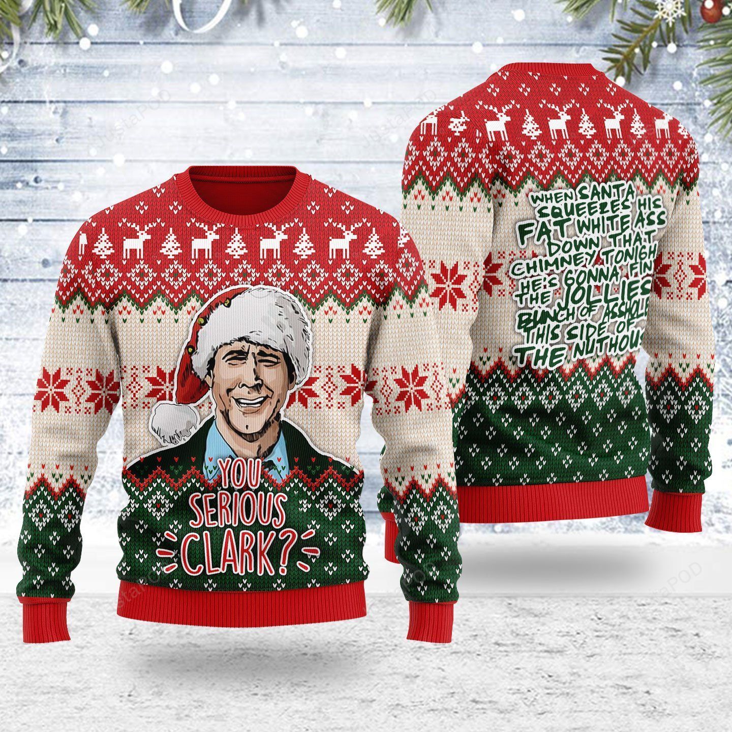 National Lampoon Ugly Christmas Sweater National Lampoon Ugly Christmas Sweater