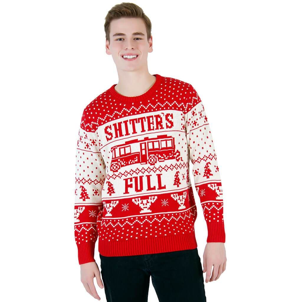 National Lampoon Vacation Shitter’s Full For Unisex Ugly Christmas Sweater National Lampoon Vacation Shitter’s Full For Unisex Ugly Christmas Sweater
