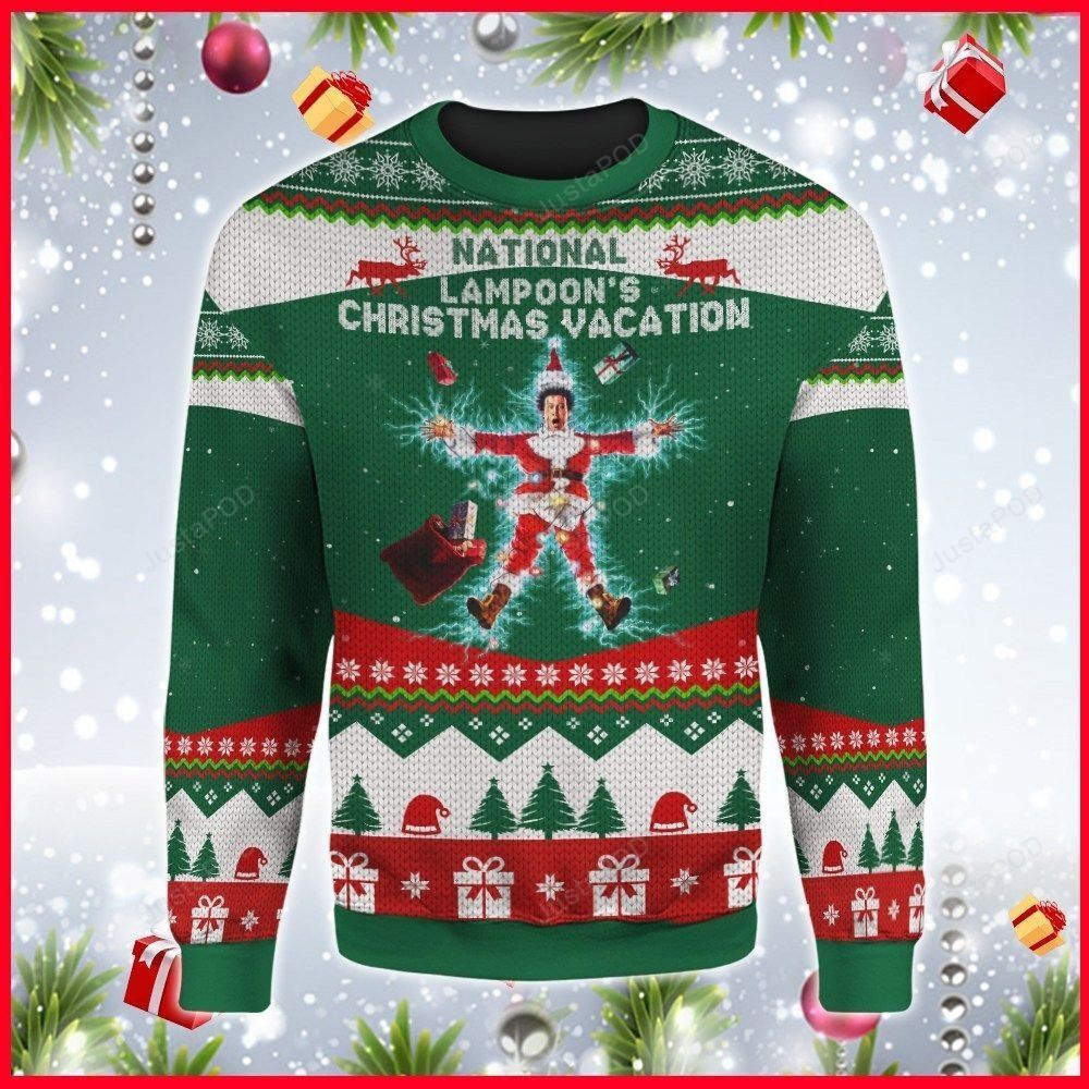 National Lampoons Vacation Knitting Pattern 3d Ugly Sweater National Lampoons Vacation Knitting Pattern 3d Ugly Sweater