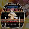 Natsu Dragneel Knitting Pattern 3d Print Ugly Sweater