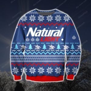 Natural Light Knitting Ugly Christmas Sweater