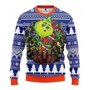 Ncaa Florida Gators Grinch Hug Ugly Christmas Sweater