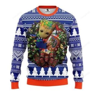 Ncaa Florida Gators Groot Hug Ugly Christmas Sweater