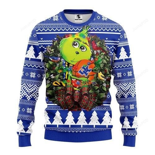 Ncaa Kentucky Wildcats Groot Hug Ugly Christmas Sweater Ncaa Kentucky Wildcats Groot Hug Ugly Christmas Sweater
