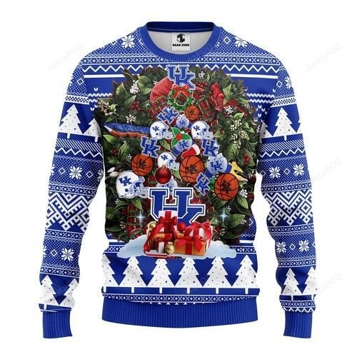 Ncaa Kentucky Wildcats Ugly Christmas Sweater Ncaa Kentucky Wildcats Ugly Christmas Sweater