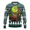 Ncaa Michigan State Spartans Grinch Hug Ugly Christmas Sweater