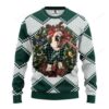 Ncaa Michigan State Spartans Pug Dog Ugly Christmas Sweater