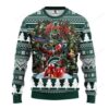 Ncaa Michigan State Spartans Tree Christmas Ugly Christmas Sweater