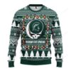 Ncaa Michigan State Spartans Ugly Christmas Sweater
