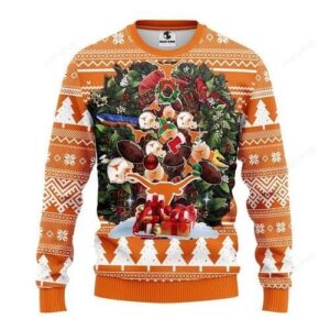 Ncaa Texas Longhorns Ugly Christmas Sweater