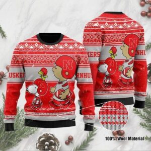 Nebraska Cornhuskers Ugly Christmas Sweater