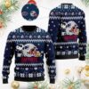 New England Patriots Cute The Snoopy Show Football Helmet 3D All Over Print Ugly Christmas Sweater
