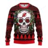 New Jersey Devils Skull Ugly Christmas Sweater