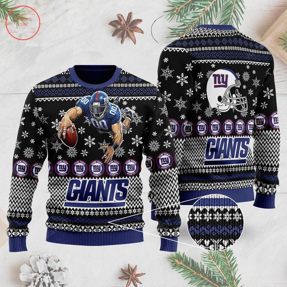 New York Giants Ugly Christmas Sweater New York Giants Ugly Christmas Sweater