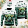 New York Jets Baby Yoda Ugly Christmas Sweater