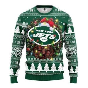 New York Jets For Unisex Ugly Christmas Sweater