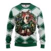 New York Jets Pug Dog Ugly Christmas Sweater