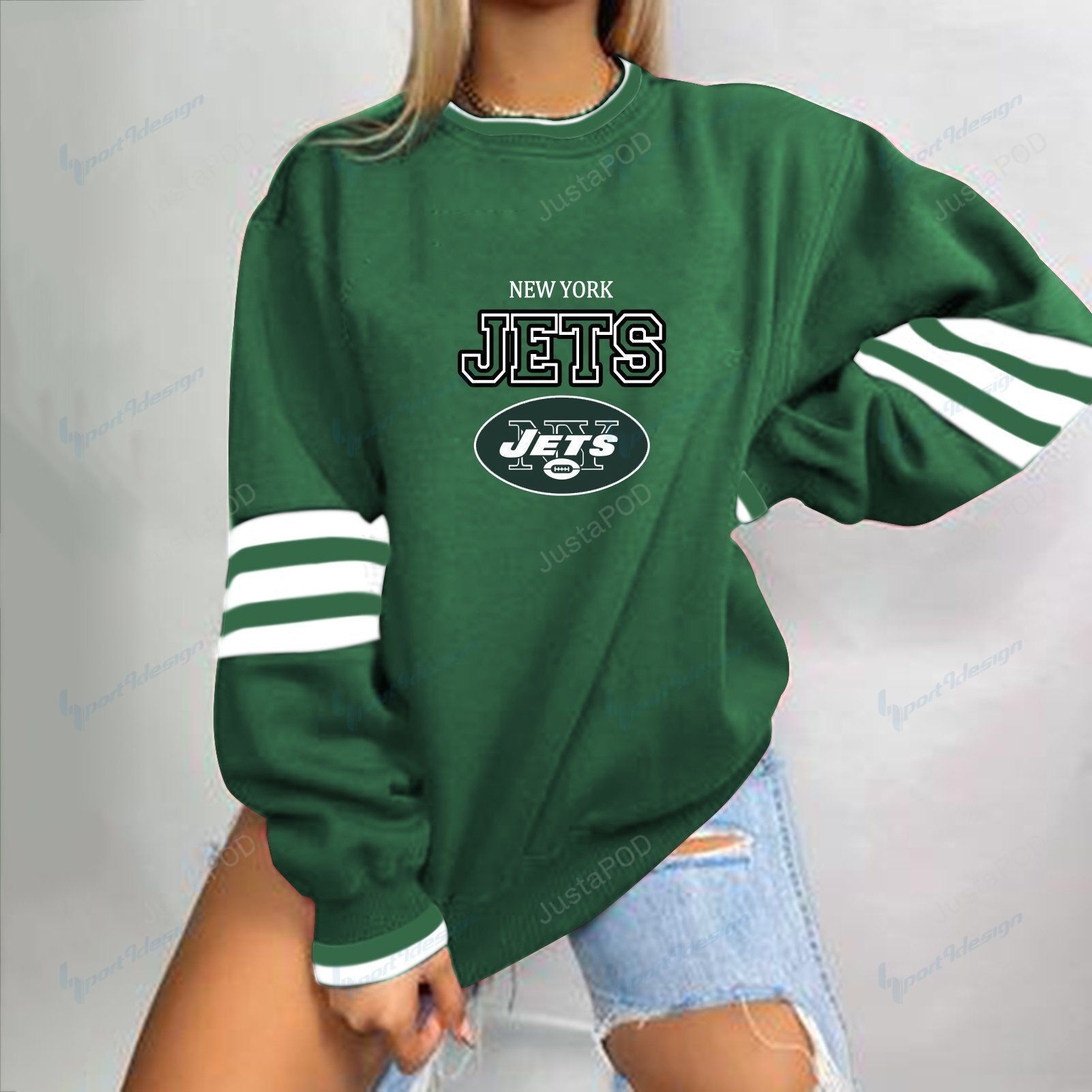New York Jets Ugly Christmas Sweater New York Jets Ugly Christmas Sweater