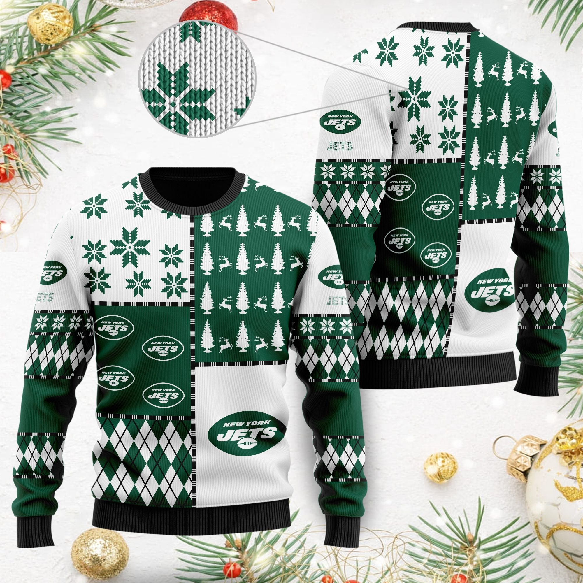 New York Jets Ugly Christmas Sweaters Best Christmas Gift For Jets Fans New York Jets Ugly Christmas Sweaters Best Christmas Gift For Jets Fans